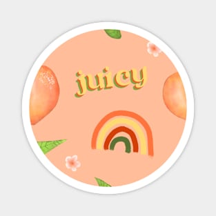 Peach Theme Magnet